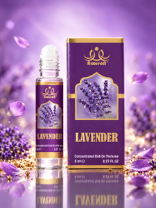 noorson lavender attar perfume for unisex natural long lasting attar 8 ml each pack of 5 floral attar floral
