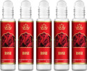 Noorson Rose Attar Perfume for Unisex Natural Long Lasting 8 ML Each PACK OF 5- Floral Attar (Rose)