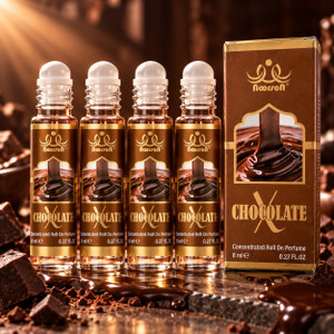 noorson x chocolate perfume natural long lasting attar 8 ml each pack of 4- herbal attar chocolate