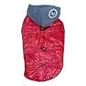 Nootie Dog Jacket: Stylish Pet Apparel for Winter-Red-Jacket & Grey-Hoodie(Size-18)-Dog Hoodie, Dog Hooded Sweatshirt, Hoodie for Dog, Puppy Hoodie, Pet Hoodie Jacket, pet Hoodies, Dog Winter Hoodie