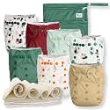 Nora's Nursery Cloth Diapers | 7 Pack | Waterproof,Reusable and Washable
