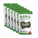 Nora Original Crispy Seaweed Snacks, Thick Nori Strips, Vegan, 6-Pack