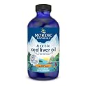 Nordic Naturals Arctic Cod Liver Oil, 1060mg Omega-3 Liquid, Orange - 8oz