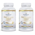 Nordic Naturals ProOmega 2000, Lemon Flavor - 90 Soft Gels - 2150 mg Omega-3 - Ultra High-Potency Fish Oil - EPA & DHA - Promotes Brain, Eye, Heart, & Immune Health - Non-GMO - 45 Servings (Pack of 2)