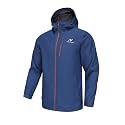 NORDIC OUTLAND Mens Lightweight Hooded Waterproof Rain Jacket Breathable Raincoat Shell for Outdoor Mountain Hiking