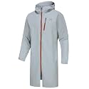 NORDIC OUTLAND Rain Jacket Men,Waterproof Breathable Long Raincoat with Hood Mesh Lining,Windbreaker for outdoor activities