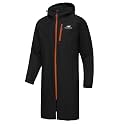 NORDIC OUTLAND Rain Jacket Men,Waterproof Breathable Long Raincoat with Hood Mesh Lining,Windbreaker for outdoor activities