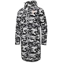 NORDIC OUTLAND Rain Jacket Men,Waterproof Breathable Long Raincoat with Hood Mesh Lining,Windbreaker for outdoor activities