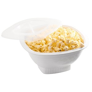 nordic ware 60120 microwaver popcorn popper 12 cup white