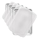 Nordic Ware Natural Aluminum Commercial Cake Pan with Lid,Rectangle Pan with Lid Silver,9 x 13,(Pack of 4)