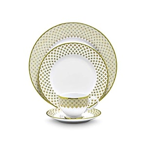 noritake japan - porcelain serving bowl 1 pc - luxury dining and kitchen set - hearth collection petite fleur golden spare serving bowl 300 ml