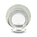 Noritake Japan - Porcelain Serving Bowl 1 pc - Luxury Dining and Kitchen Set - Hearth Collection Ville De Lumiere Golden Spare Small Serving Bowl