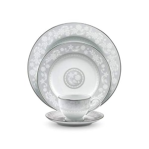 noritake japan - porcelain katori set of 6 pcs service for 6 - luxury dining and kitchen set - hearth collection winter sonata katori set