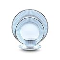 Noritake Japan - Porcelain Katori Set of 6 pcs, Service for 6 - Luxury Dining and Kitchen Set - Hearth Collection Monarch Platinum Katori