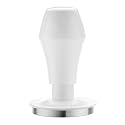 Normcore 51mm Espresso Coffee Tamper V4.1, Spring Loaded Tamper with 15lb/25lb/30lb Interchangeable Springs, Fit Delonghi 51mm Portafilter, Anodized Aluminum, White