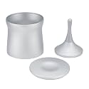 Normcore 54mm Magnetic Dosing Cup, Espresso Dosing Cup, Barista Coffee Grinder Dosing Tools Fit 54mm Breville Sage Portafilter Basket, Anodized Aluminum, Silver