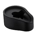 Normcore Portafilter Holder, Portafilter Tamping Station, 304 Stainless Steel With Silicon Espresso Holder Tamper Stand Fits 58mm Espresso Machines Portafilters, Black