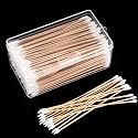 Norme 300 Pack 6 Inch Cotton Swabs Dual Tip Wooden