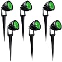 Nortek Hydra 5W Amber LED Garden Lights | Adjustable Spike Lights for Garden Decor | Rustproof Aluminum Die-Cast Body | IP65 Rated LED Garden Lights for Pathways, Terraces, and Walls Pack of 1