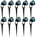 Nortek Hydra 5W Amber LED Garden Lights | Adjustable Spike Lights for Garden Decor | Rustproof Aluminum Die-Cast Body | IP65 Rated LED Garden Lights for Pathways, Terraces, and Walls Pack of 1