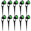 Nortek Hydra 5W Amber LED Garden Lights | Adjustable Spike Lights for Garden Decor | Rustproof Aluminum Die-Cast Body | IP65 Rated LED Garden Lights for Pathways, Terraces, and Walls Pack of 1