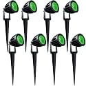 Nortek Hydra 5W Amber LED Garden Lights | Adjustable Spike Lights for Garden Decor | Rustproof Aluminum Die-Cast Body | IP65 Rated LED Garden Lights for Pathways, Terraces, and Walls Pack of 1