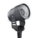 Nortek Spica 5 Watt Adjustable Waterproof Outdoor Garden LED Spot Light and Spike Light, Aluminum Body, Rustproof, Plant Light. (RGB (Red, Green, Blue), Pack of 1)