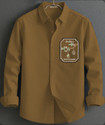 Nortex Men Regular Fit Embroidered Curved Collar