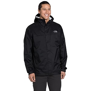 the north face men39s venture 2 jacket tnf blacktnf blackmid grey large