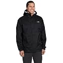 The North Face Men's Venture 2 Jacket, TNF Black/TNF Black/Mid Grey, Large