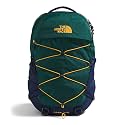 The North Face Women's Borealis Commuter Laptop Backpack, Hunter Green/Eagle Blue, One Size