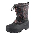Northside Frosty Insulated Winter Snow Boots for Girls and Boys with Rugged, Water Resistant Nylon Upper, Quick-Drying Lining, Removable EVA Insole, and Durable TPR Outsole