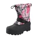 Northside Frosty Insulated Winter Snow Boots for Girls and Boys with Rugged, Water Resistant Nylon Upper, Quick-Drying Lining, Removable EVA Insole, and Durable TPR Outsole
