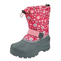 Northside Frosty Insulated Winter Snow Boots for Girls and Boys with Rugged, Water Resistant Nylon Upper, Quick-Drying Lining, Removable EVA Insole, and Durable TPR Outsole