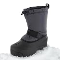 Northside Frosty Insulated Winter Snow Boots for Girls and Boys with Rugged, Water Resistant Nylon Upper, Quick-Drying Lining, Removable EVA Insole, and Durable TPR Outsole