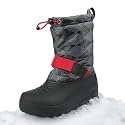 Northside Frosty Insulated Winter Snow Boots for Girls and Boys with Rugged, Water Resistant Nylon Upper, Quick-Drying Lining, Removable EVA Insole, and Durable TPR Outsole