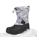 Northside Frosty Insulated Winter Snow Boots for Girls and Boys with Rugged, Water Resistant Nylon Upper, Quick-Drying Lining, Removable EVA Insole, and Durable TPR Outsole
