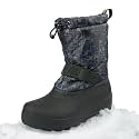 Northside Frosty Insulated Winter Snow Boots for Girls and Boys with Rugged, Water Resistant Nylon Upper, Quick-Drying Lining, Removable EVA Insole, and Durable TPR Outsole