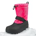 Northside Frosty Insulated Winter Snow Boots for Girls and Boys with Rugged, Water Resistant Nylon Upper, Quick-Drying Lining, Removable EVA Insole, and Durable TPR Outsole