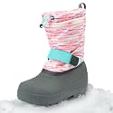 Northside Frosty Insulated Winter Snow Boots for Girls and Boys with Rugged, Water Resistant Nylon Upper, Quick-Drying Lining, Removable EVA Insole, and Durable TPR Outsole