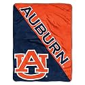 Northwest The Company NCAA Auburn Tigers Micro Raschel Throw Blanket, 46" x 60", Halftone