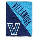 Northwest The Company NCAA Villanova Wildcats Micro Raschel Throw Blanket, 46" x 60", Halftone