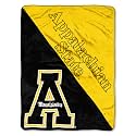 Northwest NCAA Appalachian State Mountaineers Unisex-Adult Micro Raschel Throw Blanket, 46" x 60", Halftone