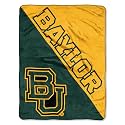 Northwest NCAA Baylor Bears Unisex-Adult Micro Raschel Throw Blanket, 46" x 60", Halftone Legacy