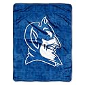 Northwest NCAA Duke Blue Devils Unisex-Adult Micro Raschel Throw Blanket, 46" x 60", Grunge