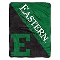 Northwest NCAA Eastern Michigan Eagles Unisex-Adult Micro Raschel Throw Blanket, 46" x 60", Halftone