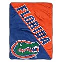 Northwest NCAA Florida Gators Micro Raschel Throw Blanket – 46 x 60 Inches – Halftone Design – Officially Licensed College Team Throw