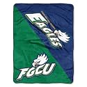 Northwest NCAA Florida Gulf Coast Eagles Unisex-Adult Micro Raschel Throw Blanket, 46" x 60", Halftone