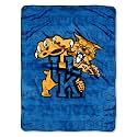 Northwest NCAA Kentucky Wildcats Unisex-Adult Micro Raschel Throw Blanket, 46" x 60", Grunge