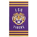 Northwest NCAA LSU Tigers Unisex-Adult Beach Towel, Stripes, 30" x 60" (Pack of 6)